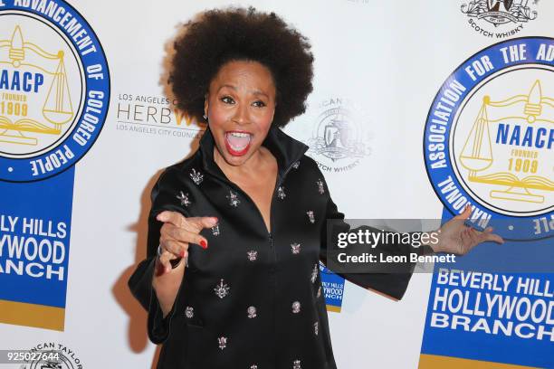 Actress Jenifer Lewis attends the 27th Annual NAACP Theatre Awards at Millennium Biltmore Hotel on February 26, 2018 in Los Angeles, California.