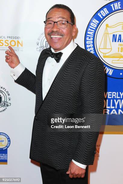 Herb Wesson attends the 27th Annual NAACP Theatre Awards at Millennium Biltmore Hotel on February 26, 2018 in Los Angeles, California.