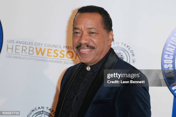 Actor Obba Babatund attends the 27th Annual NAACP Theatre Awards at Millennium Biltmore Hotel on February 26, 2018 in Los Angeles, California.