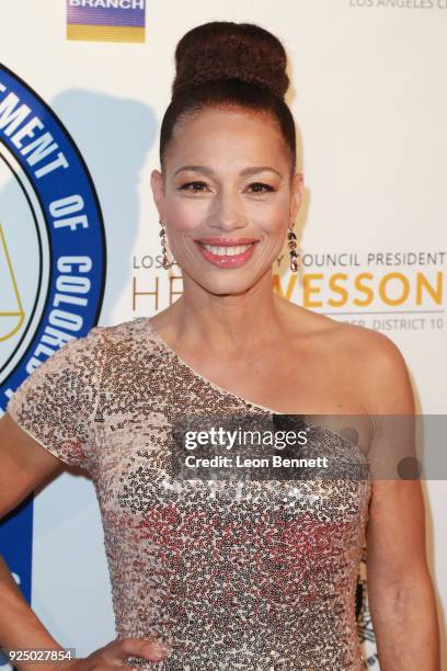 Actress Cheray O'Neal attends the 27th Annual NAACP Theatre Awards at Millennium Biltmore Hotel on February 26, 2018 in Los Angeles, California.