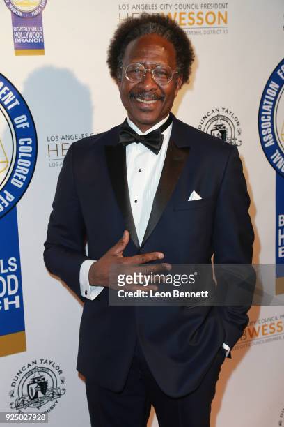 Actor Clarke Peters attends the 27th Annual NAACP Theatre Awards at Millennium Biltmore Hotel on February 26, 2018 in Los Angeles, California.