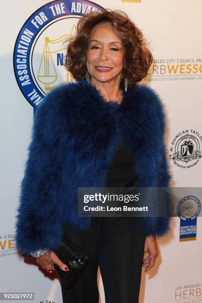 Actress Freda Payne attends the 27th Annual NAACP Theatre Awards at Millennium Biltmore Hotel on February 26, 2018 in Los Angeles, California.