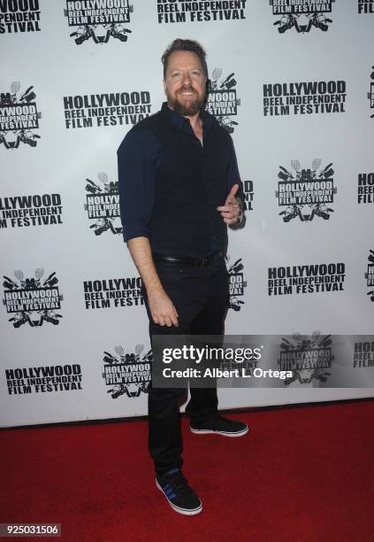 Sloan Morgan Segal attends the 17th Annual Hollywood Reel Independent Film Festival Award Ceremony Red Carpet Event held at Regal Cinemas L.A. LIVE...