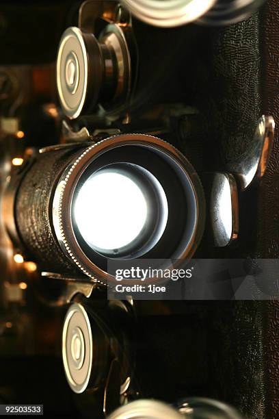 cool movie projector - vintage hollywood stock pictures, royalty-free photos & images