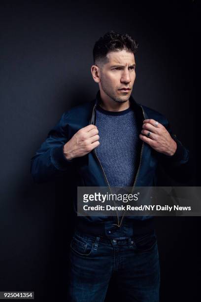 Actor Jon Bernthal is photographed for NY Daily News on April 23, 2017 at the Tribeca Film Festival in New York City. CREDIT MUST READ: Derek Reed/NY...