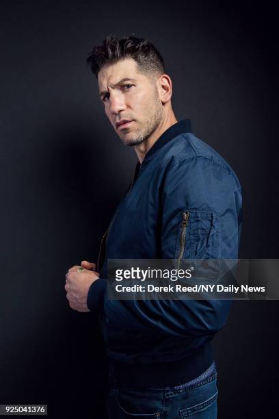 Actor Jon Bernthal is photographed for NY Daily News on April 23, 2017 at the Tribeca Film Festival in New York City. CREDIT MUST READ: Derek Reed/NY...
