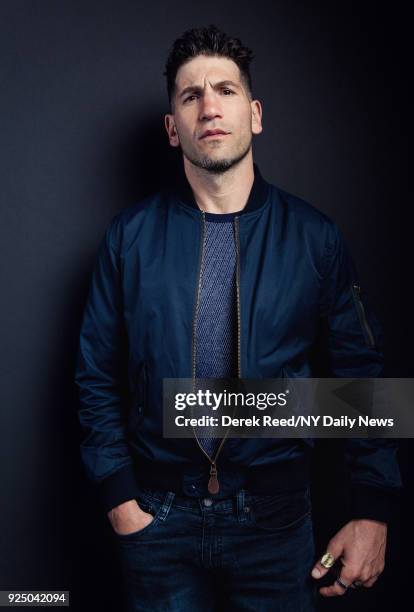 Actor Jon Bernthal is photographed for NY Daily News on April 23, 2017 at the Tribeca Film Festival in New York City. CREDIT MUST READ: Derek Reed/NY...