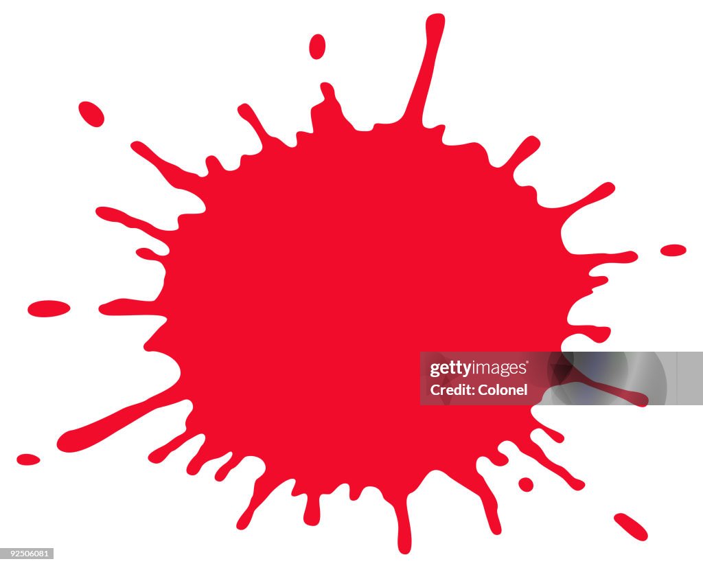Blood Splatter High-Res Vector Graphic - Getty Images