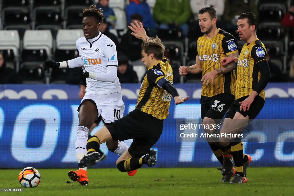 Swansea City v Sheffield Wednesday - The Emirates FA Cup Fifth Round Replay