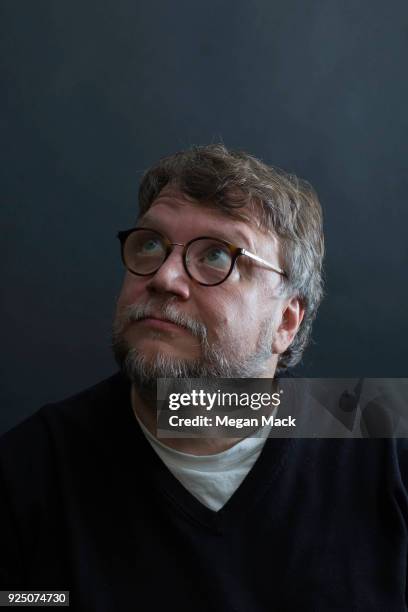 Director Guillermo del Toro is photographed for The Wrap on February 9, 2018 in Los Angeles, California.