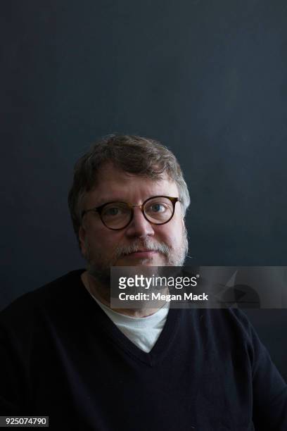 Director Guillermo del Toro is photographed for The Wrap on February 9, 2018 in Los Angeles, California.