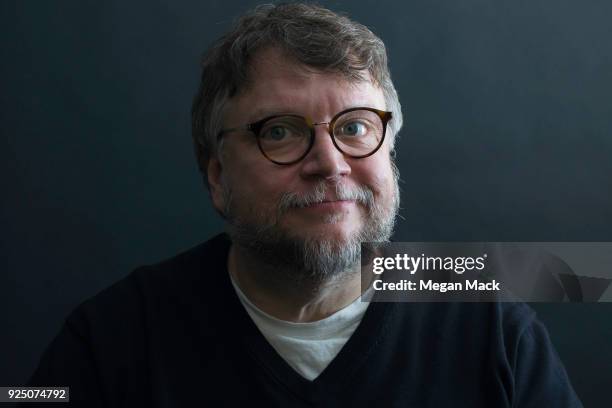 Director Guillermo del Toro is photographed for The Wrap on February 9, 2018 in Los Angeles, California.