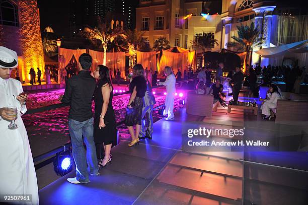 General view of atmosphere during the festival's opening night party at the Four Seasons Doha during the 2009 Doha Tribeca Film Festival on October...