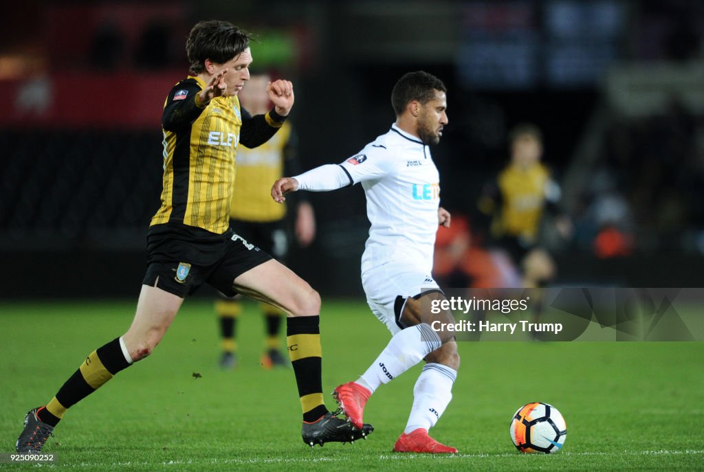 Swansea City v Sheffield Wednesday - The Emirates FA Cup Fifth Round Replay