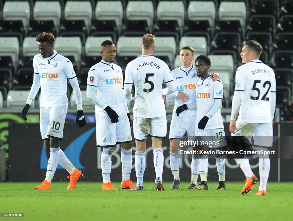 Swansea City v Sheffield Wednesday - The Emirates FA Cup Fifth Round Replay