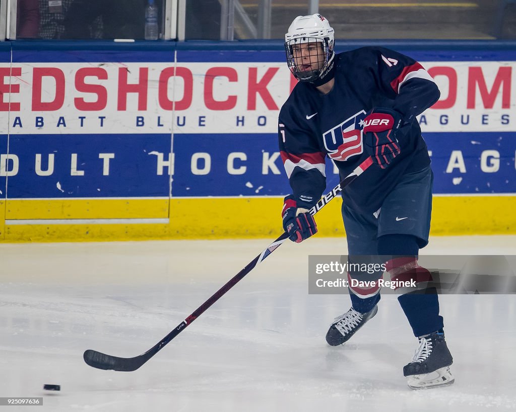 2018 Under-18 Five Nations Tournament - Czech Republic v USA