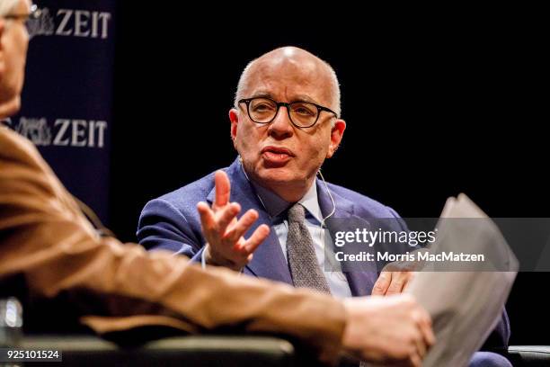 Michael Wolff, author of "Fire and Fury: Inside the Trump White House," speaks about the book with Josef Joffe , publisher of the German newspaper...