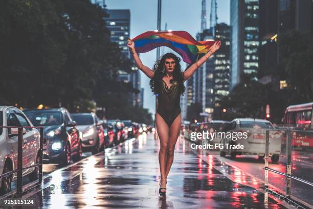 stolz darauf, schwul zu sein - revolutionary war flag stock-fotos und bilder