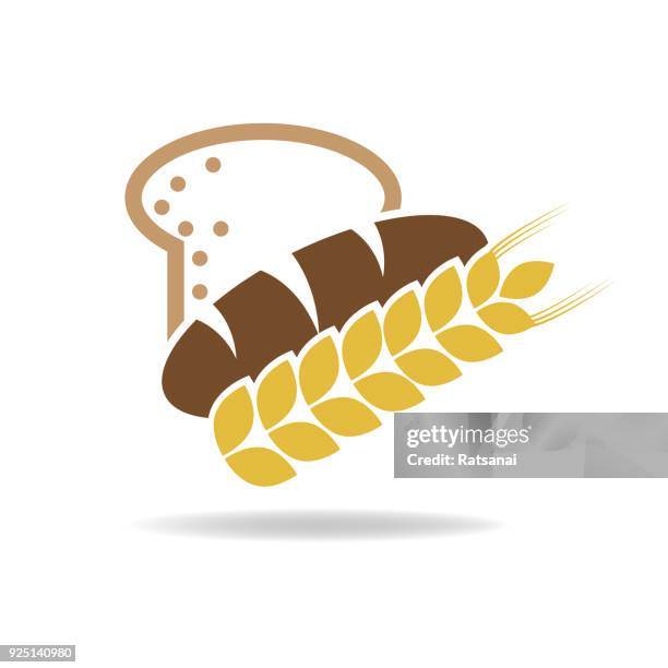 bread - bread loaf stock illustrations