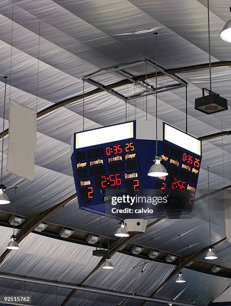 arena scoreboard - scoring stock pictures, royalty-free photos & images