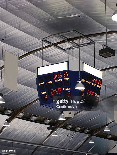 arena marcador - scoreboard imagens e fotografias de stock