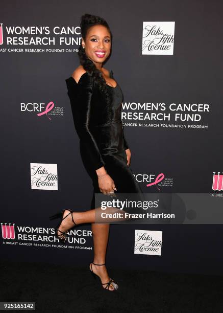 Jennifer Hudson attends WCRF's "An Unforgettable Evening" at the Beverly Wilshire Four Seasons Hotel on February 27, 2018 in Beverly Hills,...