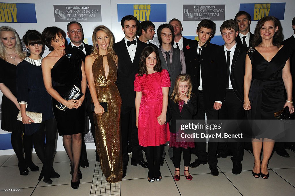 Nowhere Boy: Closing Gala Inside Arrivals - Times BFI London Film Festival