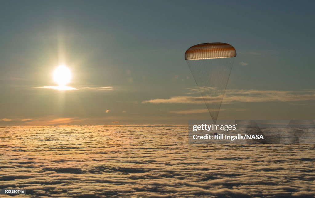 Expedition 54 Soyuz MS-06 Touches Down In Kazakhstan