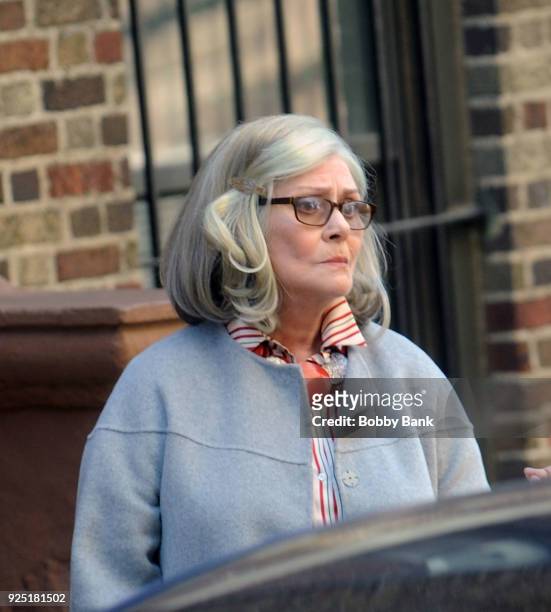 Elizabeth Ashley on the set of "Russian Doll' on February 27, 2018 in New York City.