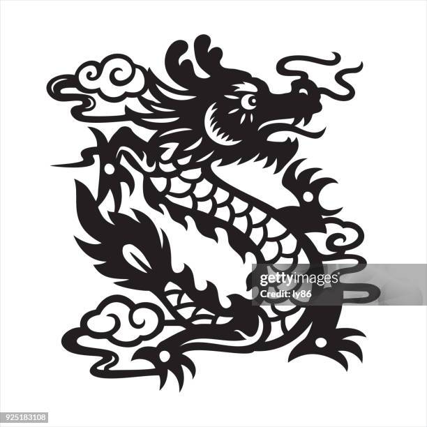 dragon, zodiac sign - vietnam stock illustrations