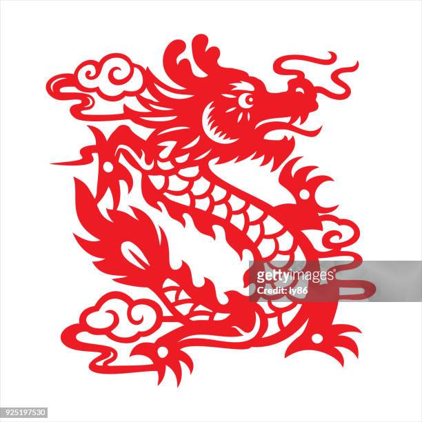 dragon, zodiac sign - vietnam stock illustrations