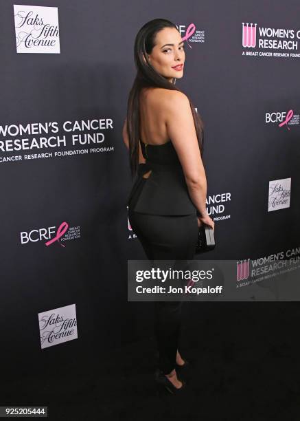 Natalie Martinez attends The Women's Cancer Research Fund's An Unforgettable Evening Benefit Gala at the Beverly Wilshire Four Seasons Hotel on...