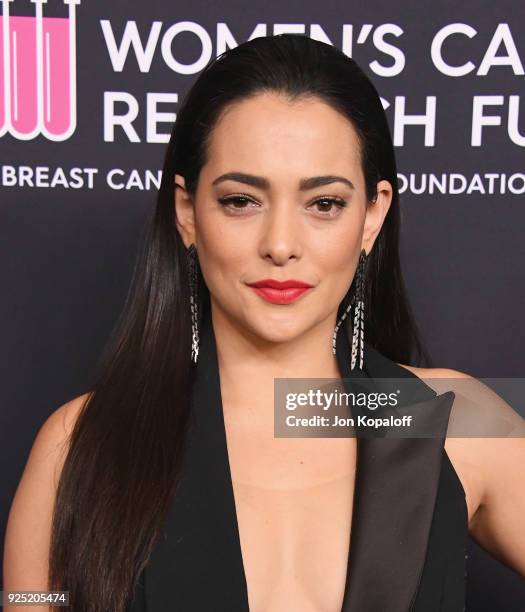 Natalie Martinez attends The Women's Cancer Research Fund's An Unforgettable Evening Benefit Gala at the Beverly Wilshire Four Seasons Hotel on...