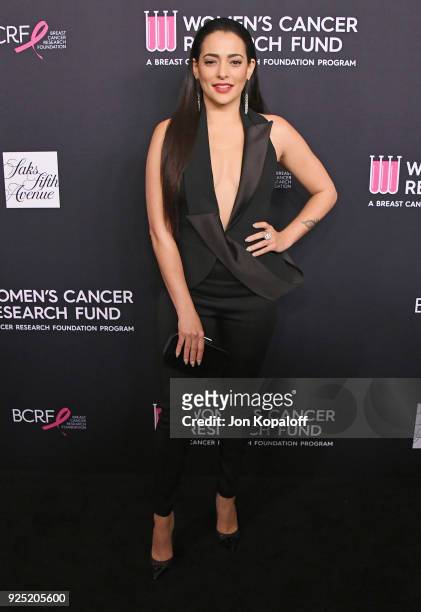 Natalie Martinez attends The Women's Cancer Research Fund's An Unforgettable Evening Benefit Gala at the Beverly Wilshire Four Seasons Hotel on...