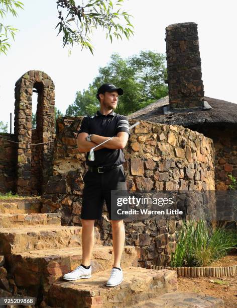 Portrait of Danny Willett of England ahead of the Tshwane Open at Pretoria Country Club on February 28, 2018 in Pretoria, South Africa.