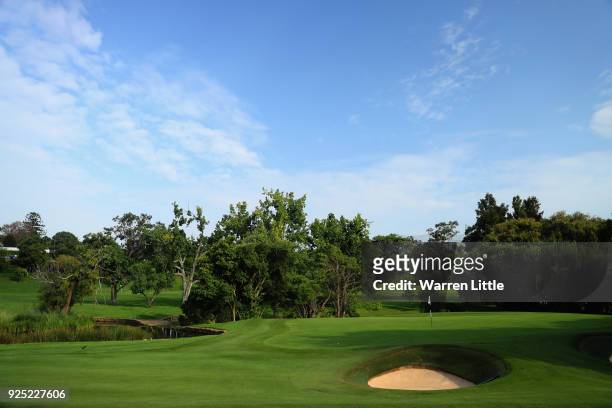 The course is pictured ahead of the Tshwane Open at Pretoria Country Club on February 28, 2018 in Pretoria, South Africa.