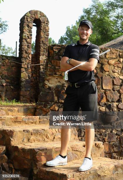 Portrait of Danny Willett of England ahead of the Tshwane Open at Pretoria Country Club on February 28, 2018 in Pretoria, South Africa.
