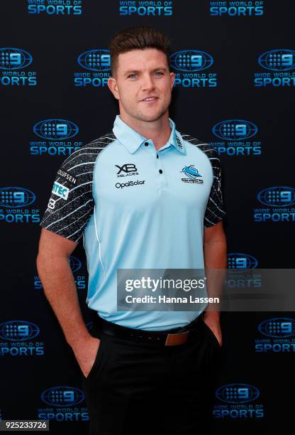 Chad Townsend attends the Nine Network 2018 NRL Launch at the Australian Maritime Museum on February 28, 2018 in Sydney, Australia.