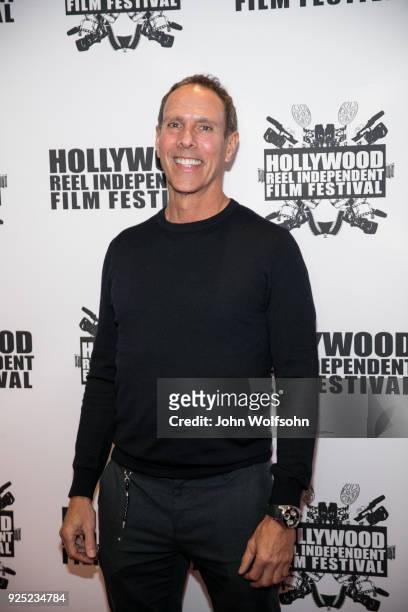 Paul Weber arrives at Buckout Road Premiere at the Hollywood Reel Independent Film Festival at Regal Cinemas L.A. Live on February 27, 2018 in Los...