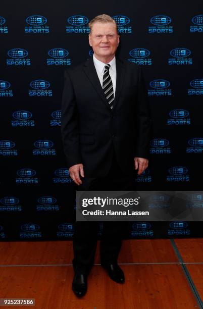 Fatty Vautin attends the Nine Network 2018 NRL Launch at the Australian Maritime Museum on February 28, 2018 in Sydney, Australia.