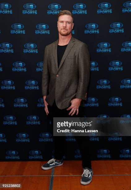 Dean Wells attends the Nine Network 2018 NRL Launch at the Australian Maritime Museum on February 28, 2018 in Sydney, Australia.