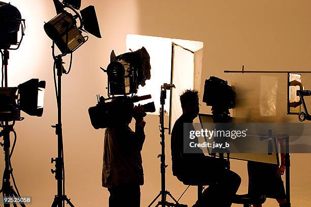 film set - movie filming stock pictures, royalty-free photos & images