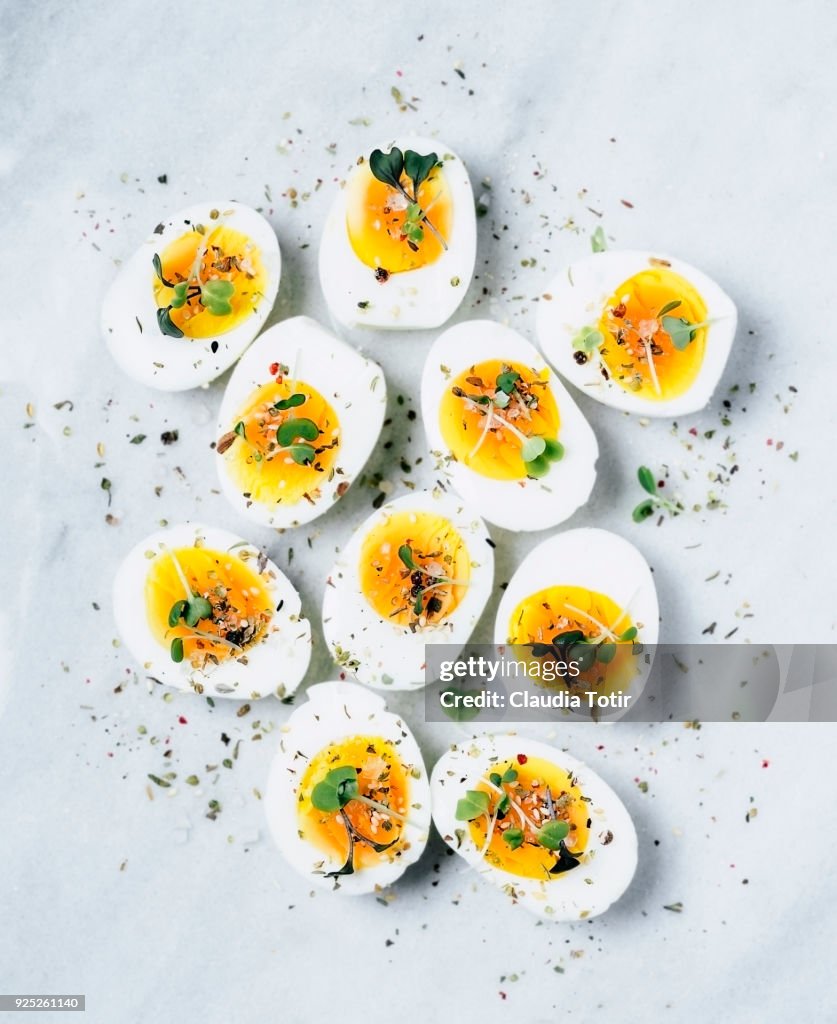 Boiled eggs