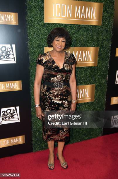 Former Academy of Motion Picture Arts and Science President Cheryl Boone Isaacs attends ICON MANN's 6th Annual Pre-Oscar Dinner at the Beverly...