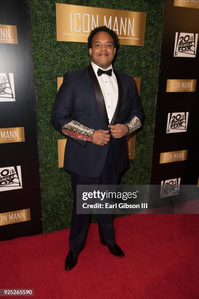 Pianist Eric Lewis attends ICON MANN's 6th Annual Pre-Oscar Dinner at the Beverly Wilshire Four Seasons Hotel on February 27, 2018 in Beverly Hills,...