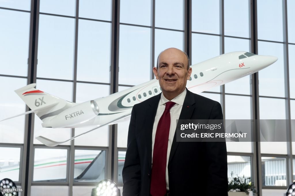 FRANCE-ECONOMY-TRANSPORT-AVIATION-DASSAULT-FALCON