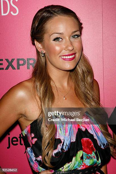 Personality Lauren Conrad during the at Hollywood Life's 6th Annual Hollywood Style Awards held at the Armand Hammer Museum on October 11, 2009 in...