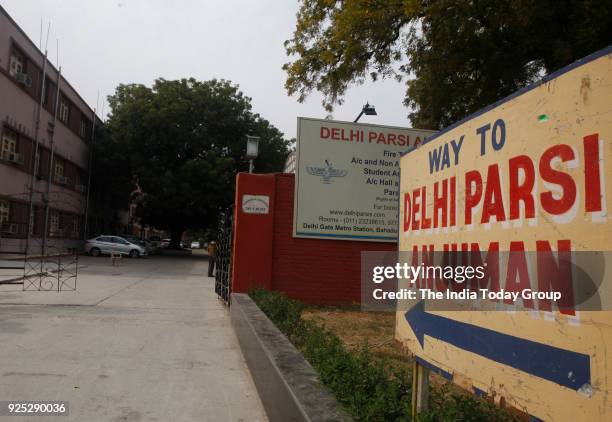 Parsi Dharamshala at Bahadur Shah Zafar Road in New Delhi.