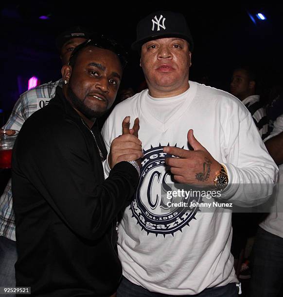 Rapper Shawty Lo, and Corner Store Magazine Editor In Chief James "Bimmy" Antney attend the Corner Store Magazine launch & BET Hip Hop Awards after...