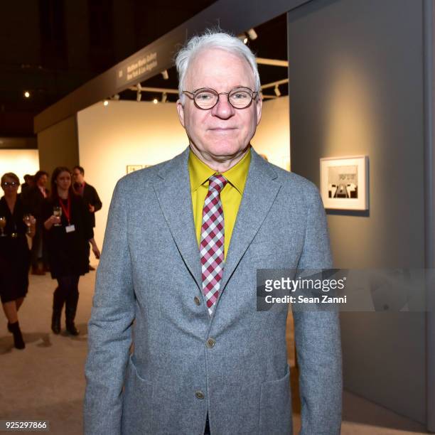 Steve Martin attends The Art Show Gala Preview at Park Avenue Armory on February 27, 2018 in New York City.